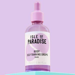 Isle of Paradise DARK Face & Body Self Tanning Drops - 1.69 fl. oz., 50 ml.